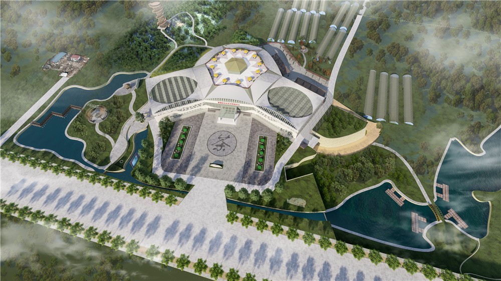 泰山茶溪谷文化科技艺术中心建筑提升及周边景观规划设计